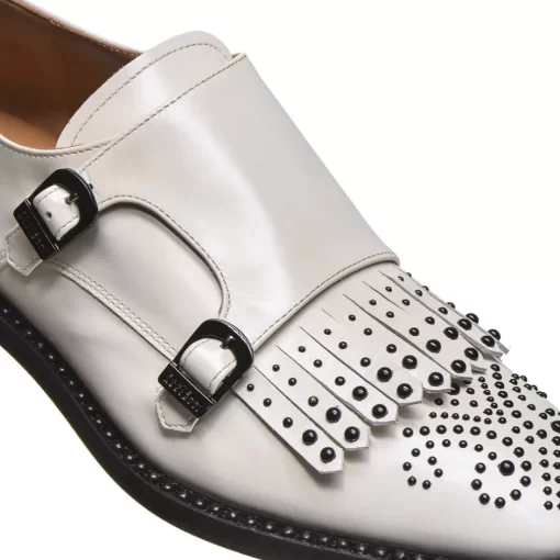 Fratelli Rossetti Beck Double-Buckle Brogue*Women Lace-Up Shoes