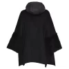 Fratelli Rossetti Cape In Wool And Shearling*Women Outerwear