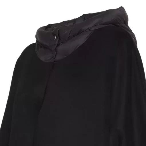 Fratelli Rossetti Cape In Wool And Shearling*Women Outerwear