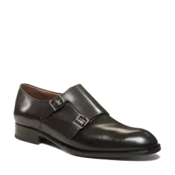 Fratelli Rossetti Double-Buckle Brogue*Men Lace-Up Shoes