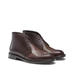 Fratelli Rossetti Leather Desert Boot*Men Ankle Boots