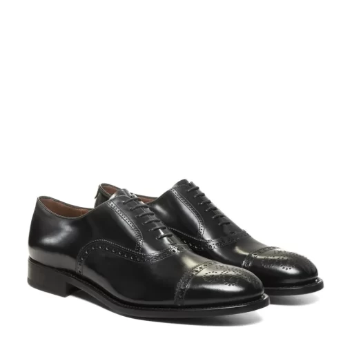 Fratelli Rossetti Leather Lace-Up*Men Lace-Up Shoes