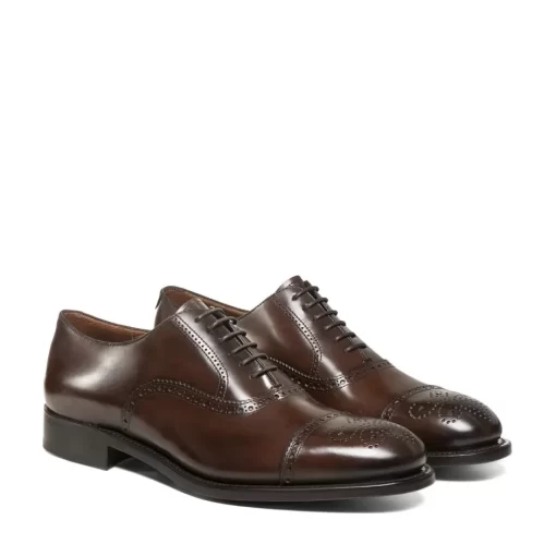 Fratelli Rossetti Leather Lace-Up*Men Lace-Up Shoes