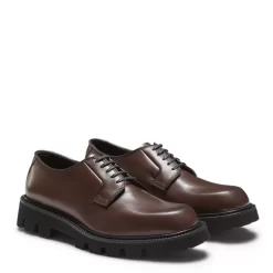 Fratelli Rossetti Leather Lace-Up Shoe*Men Lace-Up Shoes