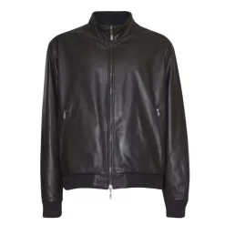 Fratelli Rossetti Reversible Men'S Bomber Jacket In Nappa Leather*Men Outerwear