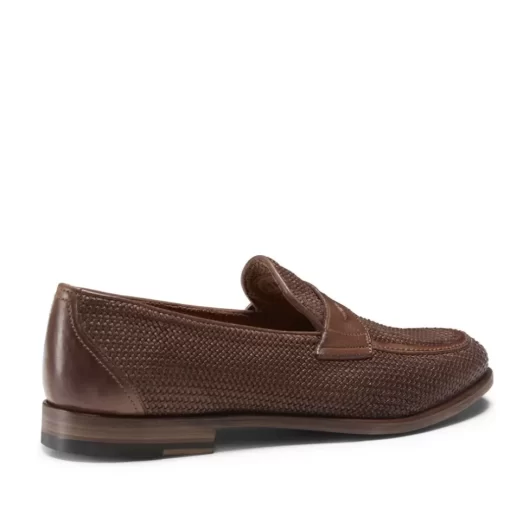 Fratelli Rossetti Woven Leather Loafer*Men Loafers